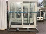 Hardhouten Schuifpui inclusief hr++ glas, Ophalen, 225 cm of meer, Nieuw, Inclusief glas