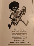 1933, TOPSIE RECLAME, VERKADE FABRIEK., Ophalen of Verzenden, Gebruikt, Overige typen