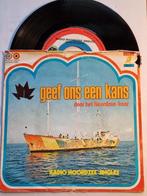 single Radio Noordzee Jingles GEEF ONS EEN KANS uit 1973, Cd's en Dvd's, Gebruikt, 7 inch, Single, Ophalen of Verzenden