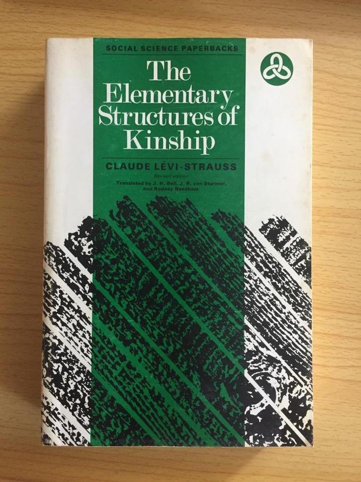 Claude Lévi-Strauss, The elementary structures of kinship, Boeken, Overige Boeken, Gelezen, Ophalen of Verzenden