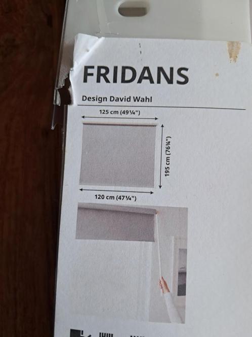 Verduisterend rolgordijn FRIDANS, Huis en Inrichting, Stoffering | Gordijnen en Lamellen, Zo goed als nieuw, 150 tot 200 cm, 100 tot 150 cm