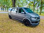 Volkswagen Transporter T6 2.0TDI 140pk#DSG#PDC#LED#20”Vossen, Auto's, Euro 5, Zwart, 4 cilinders, Volkswagen