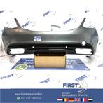 W205 C63 AMG ACHTERBUMPER + DIFFUSER GRIJS PRE-FACELIFT ORIG, Gebruikt, -, Ophalen of Verzenden, Achter