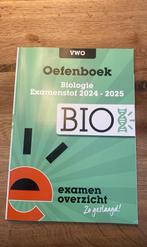 Oefenboek 2025 Biologie VWO, ExamenOverzicht, VWO, Biologie, Ophalen of Verzenden, ExamenOverzicht