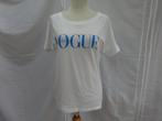 VOGUE wit stretch shirt - maat M, Maat 38/40 (M), Verzenden, Wit, Zo goed als nieuw