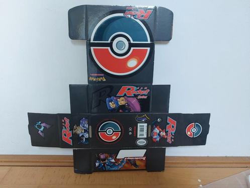 Vintage pokemon team rocket opbergdoos cardbox jaren 90, Hobby en Vrije tijd, Verzamelkaartspellen | Pokémon, Zo goed als nieuw