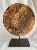 Houten tafeldecoratie, Gebruikt, Ophalen of Verzenden, Hout, Bruin