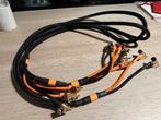 Bi-wire luidsprekerkabel met 12x WBT 0645, Verzenden, Zo goed als nieuw, 2 tot 5 meter, Luidsprekerkabel