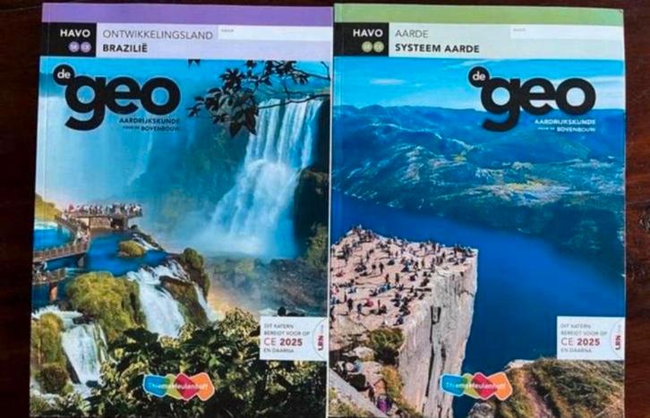 De Geo Aardrijkskunde HAVO, Boeken, Studieboeken en Cursussen, Zo goed als nieuw, Alpha, Ophalen of Verzenden
