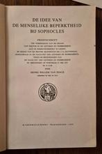 De idee van de menselijke beperkheid bij Sophocles, Gelezen, Wijsbegeerte of Ethiek, H.W.van Pesch, Ophalen of Verzenden