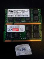2 X 1GB DDR2 SO-DIMM [MEM184] 23-9, Computers en Software, RAM geheugen, Gebruikt, Ophalen of Verzenden, DDR2, 2 GB