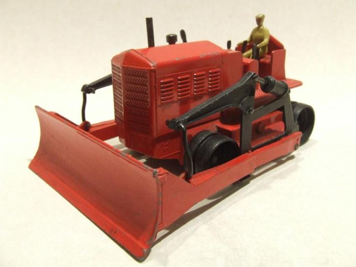 DINKY SUPERTOYS 561 BLAW KNOX bulldozer in goede staat, Hobby en Vrije tijd, Modelauto's | 1:43, Gebruikt, Tractor of Landbouw