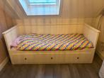 IKEA Hemnes Bedbank 80x200 (zonder matras!), Ophalen, 85 tot 100 cm, Gebruikt, Lattenbodem