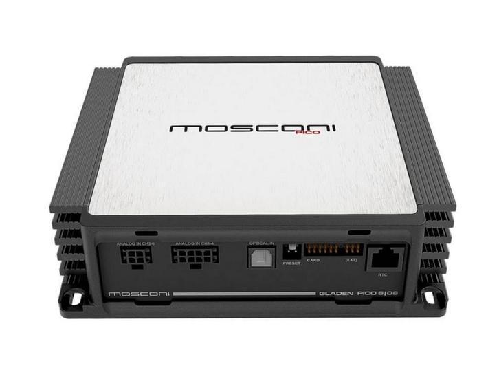 MOSCONI Pico 6|8 DSP - 6-kanaals versterker met DSP, Auto diversen, Autospeakers, Nieuw, Ophalen of Verzenden