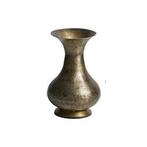 Bepurehome Grail vaas metaal antique brass, Ophalen of Verzenden