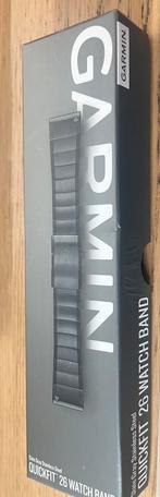 Garmin Quickfit 26 Slate Grey RVS Horlogeband, Sieraden, Tassen en Uiterlijk, Sporthorloges, Ophalen of Verzenden, Gebruikt, Grijs