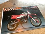 Yamaha XT600 Ténéré Brochure, met importeur info. (Y3), Motoren, Handleidingen en Instructieboekjes, Ophalen of Verzenden, Yamaha