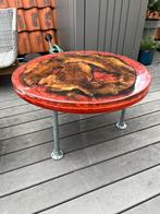 Epoxy tafel, Huis en Inrichting, Kunststof, Rond, Zo goed als nieuw, Ophalen