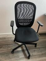 Bureaustoel met armleuning (Flintan IKEA), Ophalen, Zo goed als nieuw, Zwart