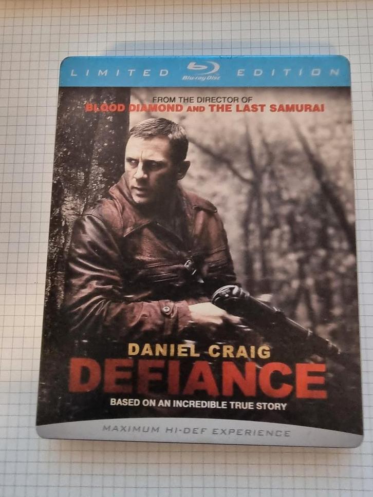 Defiance - Limited Edition Blu-ray steelcase, Cd's en Dvd's, Blu-ray, Zo goed als nieuw, Actie, Boxset, Ophalen of Verzenden