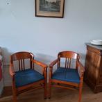 Schuitema Jugendstil blauwe stoelen, Ophalen