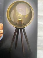 Tafellamp - vloerlamp glazenbol rookglas Casalux, Minder dan 50 cm, Nieuw, Ophalen of Verzenden, Glas