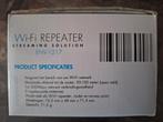 Envivo WiFi Repeater ENV-1217 - Versterk uw WiFi-signaal!, Ophalen of Verzenden, Gebruikt, Envivo
