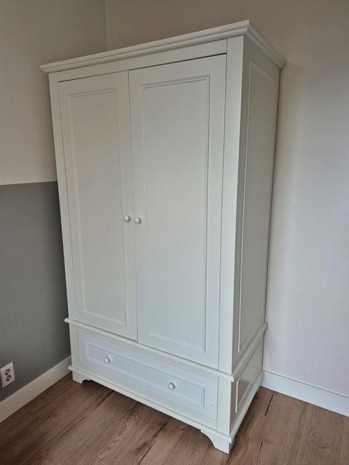Bopita Kledingkast - Wit - Gebruikt, Kinderen en Baby's, Kinderkamer | Commodes en Kasten, Gebruikt, Kast, 105 cm of meer, 100 cm of meer