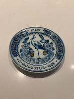 Delfts Blauw Gedenkbordje Irene 5 Augustus 1939, Ophalen of Verzenden