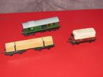 Trix Express: 3 voor-oorlogse wagons (1938, 39/40) - 25 euro, Ophalen of Verzenden, Gebruikt, Wagon, Trix
