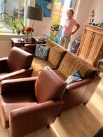 Bankstel met twee stoelen ., 125 tot 150 cm, 125 cm of meer, Zo goed als nieuw, Ophalen