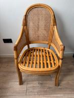 Rietenstoel, Huis en Inrichting, Stoelen, Ophalen, Bruin, Riet of Rotan, Zo goed als nieuw
