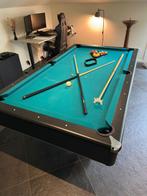Poolbiljart 225 x 130cm, Sport en Fitness, Biljarten en Poolen, Ophalen, Zo goed als nieuw, Pooltafel