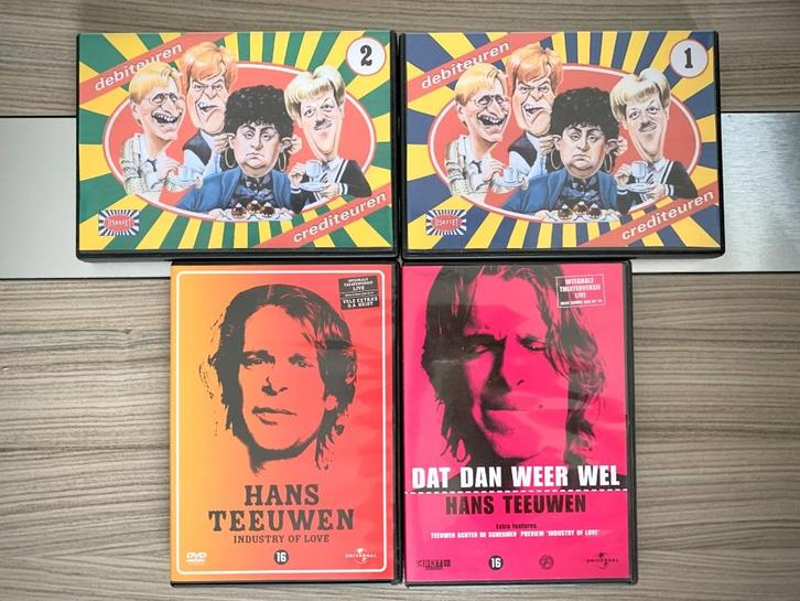 DVD Comedy Pakket (Nieuwstaat), Cd's en Dvd's, Dvd's | Cabaret en Sketches, Zo goed als nieuw, Stand-up of Theatershow, Alle leeftijden