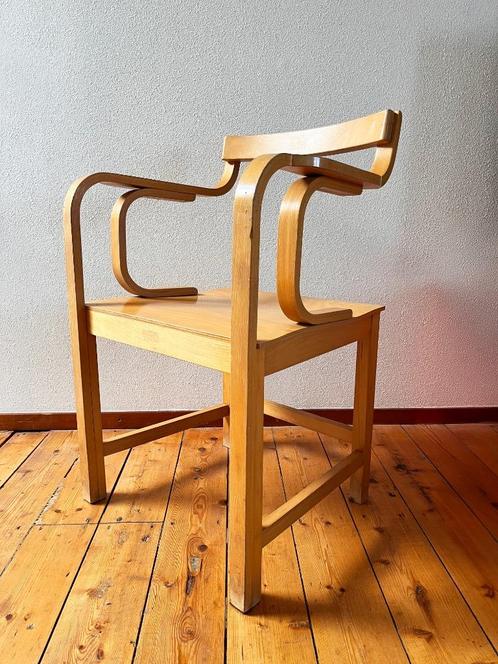 Vintage Enraf Nonius Delft Design Stoel, Huis en Inrichting, Stoelen, Gebruikt, Eén, Hout, Bruin, Ophalen of Verzenden