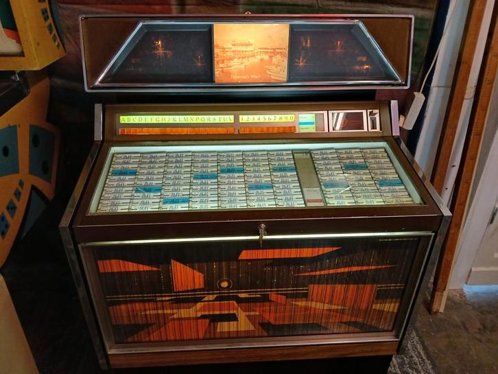 Rowe/Ami MM2 musicmaster jukebox met diaprojector, Verzamelen, Automaten | Jukeboxen, Gebruikt, Ami, 1970 tot heden, Ophalen