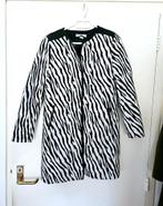 Jas zebraprint H&M, Maat 38/40 (M), H&M, Zwart, Ophalen of Verzenden