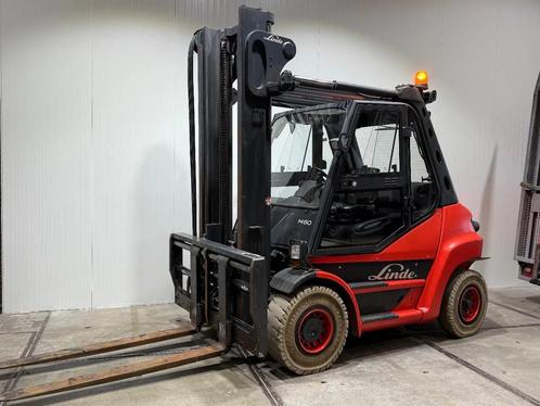 Linde H60D 2011 vorkversteller sideshift deutz cabine, Zakelijke goederen, Machines en Bouw | Heftrucks en Intern transport, Heftruck