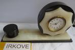 ART DECO KLOK / FOTOLIJST * Marmer *, Antiek en Kunst, Verzenden