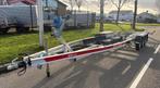 Temared 3.5T 8 meter laden Aluminium Boattrailer