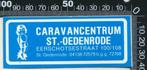 Sticker: Caravancentrum Sint Oedenrode (2), Ophalen of Verzenden, Zo goed als nieuw, Bedrijf of Vereniging