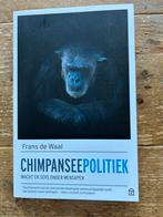 Frans de Waal - Chimpanseepolitiek, Boeken, Ophalen of Verzenden, Nieuw, Frans de Waal