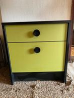 Vintage jaren ‘70 nachtkastje, Huis en Inrichting, Slaapkamer | Nachtkastjes, Ophalen of Verzenden, Gebruikt, Hout, 45 tot 65 cm
