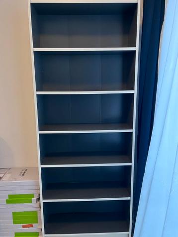 Ikea Billy wit/antraciet - afbeelding 1