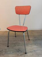 Vintage stoel oranje, Ophalen, Overige materialen, Gebruikt, Overige kleuren