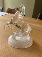 Glazen Paard - Decoratief Kristallen Beeld, Antiek en Kunst, Antiek | Glas en Kristal, Ophalen of Verzenden