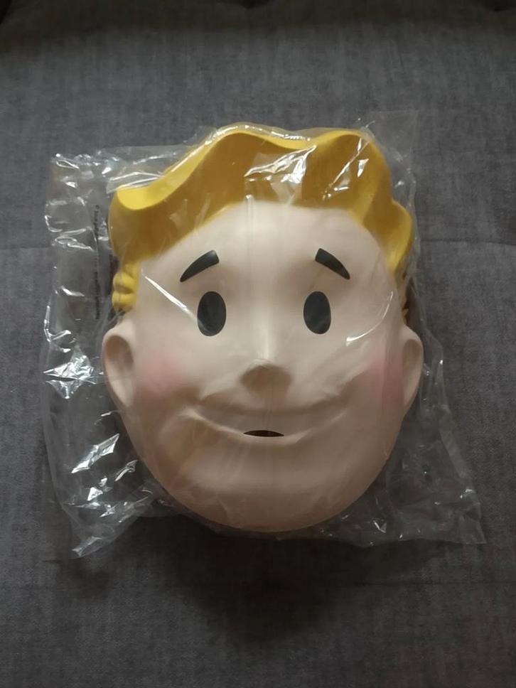 Bethesda FALLOUT 76 Vault Boy officiële release-party masker, Spelcomputers en Games, Games | Overige, Nieuw, Avontuur en Actie