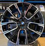 BMW M LOOK VELGEN 20 INCH BREEDSET ZWART GEPOLIJST 5X112, Ophalen, Nieuw, Velg(en)