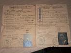1915 2x personal-ausweis, Verzamelen, Ophalen of Verzenden, Landmacht