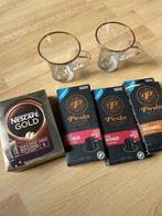 Koffie pakket inclusief L'or glazen zie foto’s, Diversen, Levensmiddelen, Ophalen of Verzenden